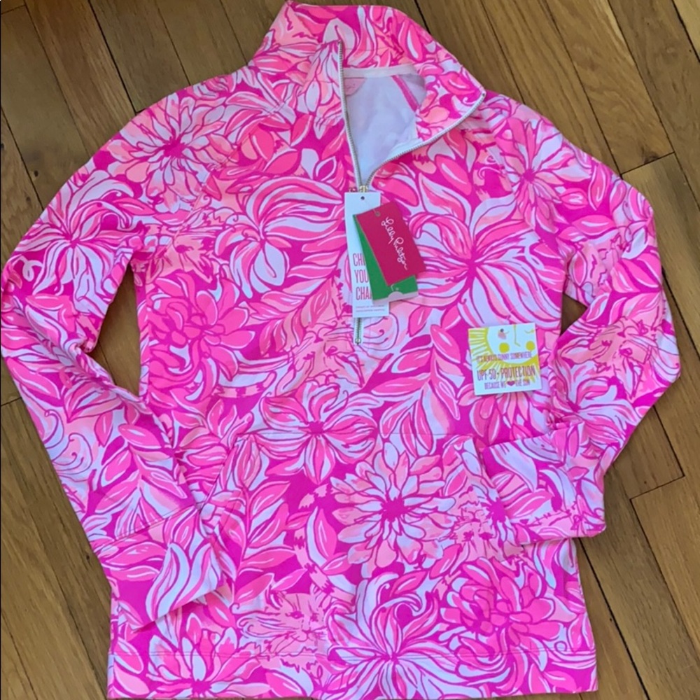 Lilly Pulitzer Skipper Popover Pawsitive Cattitude